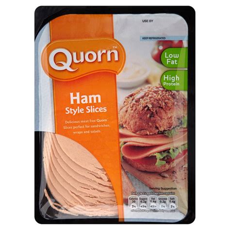 Ocado Quorn Deli Ham Style Slices 100gproduct Information