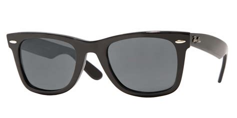 These frames actually slant a bit forward from your face and give them that 'fit' that. Ray-Ban RB2140 - Original Wayfarer Prescription Sunglasses