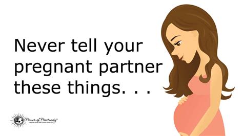Things Men Should Never Tell Their Pregnant Partner