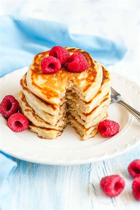 To reheat, place them in the toaster until warmed through. Greek Yogurt Pancakes... and waffles - Imagelicious.com