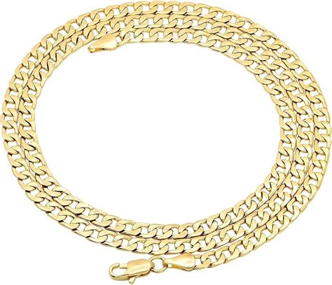 Prins Jewels 14 Carat 585 Yellow Gold Curb Chain Unisex Width 440 Mm