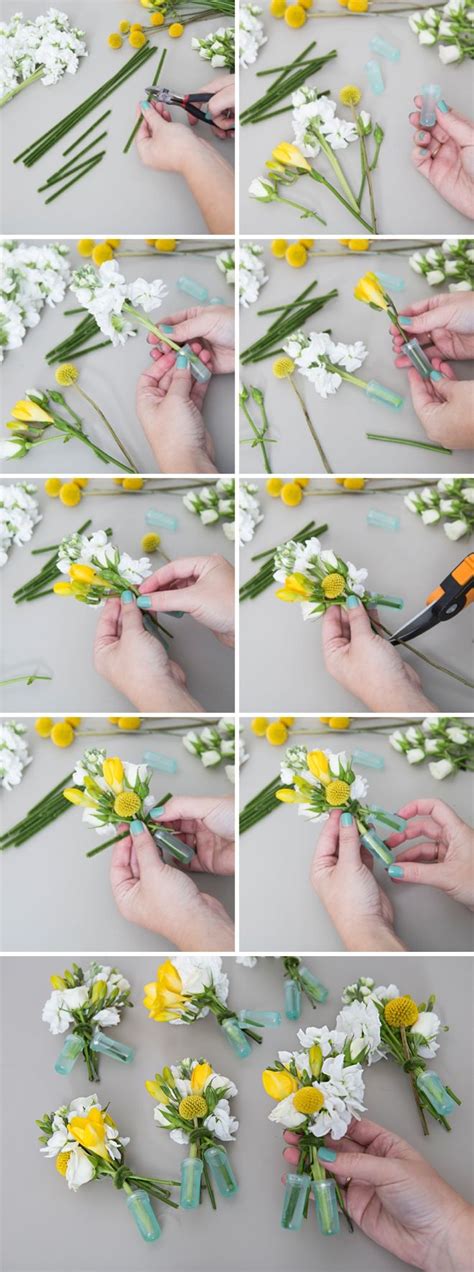 Wow These Diy Mini Floral Bouquets Are The Absolute Cutest Diy