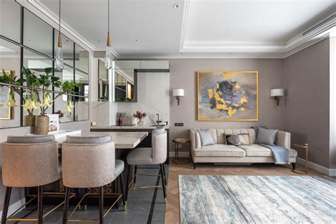 Moscow Apartment 12 On Behance Luxury Apartments Interior Adobe