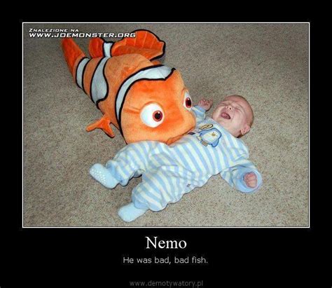 Nemo Demotivational Poster Funny Pictures Nemo Funny