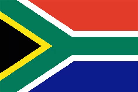 Africa Do Sul Bandeira