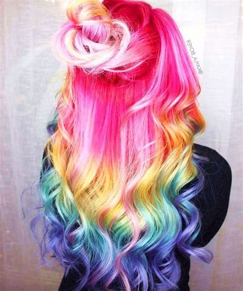 Pin Von Skullbubbles🖤 Auf Hair Color Bunte Haare Haarfarben Schöne