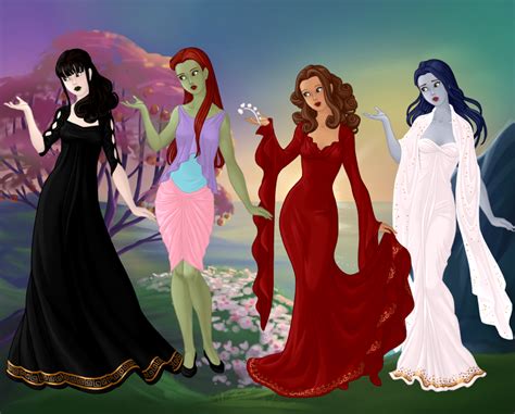 Tim Burton Girls By Iamvictorvandort On Deviantart