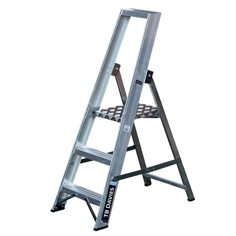 Professional En131 Platform Step Ladders 3 To 12 Treads Ese Direct