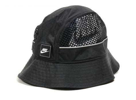Nike Sportswear Mesh Bucket Hat Black Bázis Store
