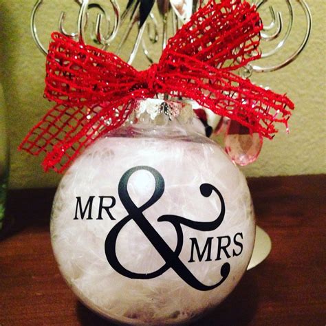 Check spelling or type a new query. CHRISTMAS Ornament Mr & Mrs, Newlyweds Bride and Groom ...