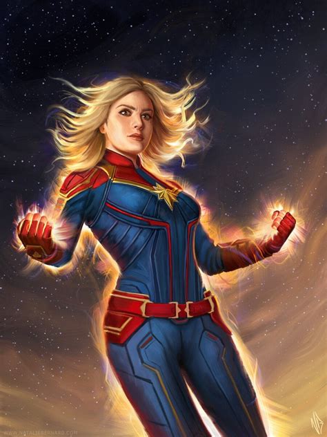 Just Finished This Captain Marvel Fan Art Marvelstudios