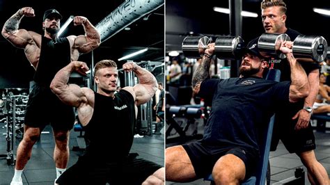 Chris Bumstead And Urs Kalecinski Build Chiseled Arms And Shoulders 10