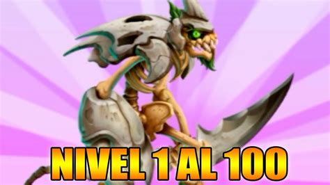 Monster Legends Osteoclast Nivel 1 Al 100 And Combate Review