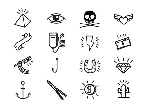 Fun To Draw Icons Small Drawings Easy Tattoos To Draw Cute Little