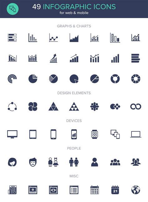 Infographic Icons Vector Free