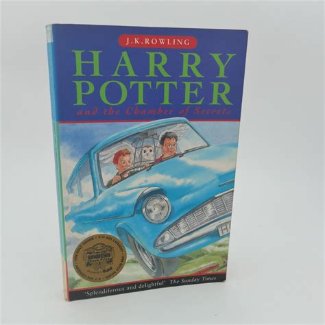 Harry Potter And The Chamber Of Secrets First Paperback Edition 1998