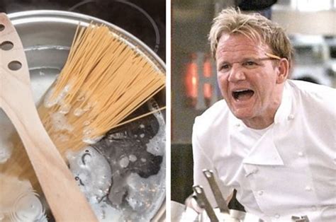 We're a company with integrity at its core. This Is Gordon Ramsay's Untraditional Way Of Cooking Pasta