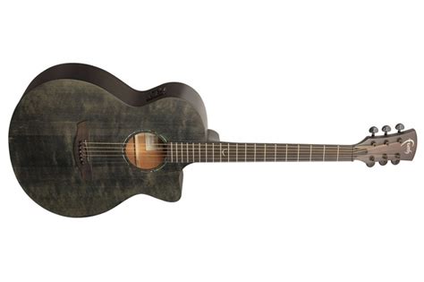 Faith Naked Venus Cutaway Electro Black Stain Acoustic Guitars From