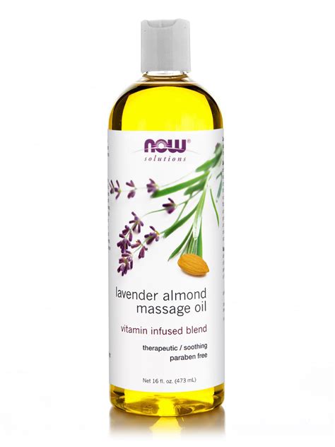 Now Foods Lavender Almond Massage Oil 473ml Skroutz Gr