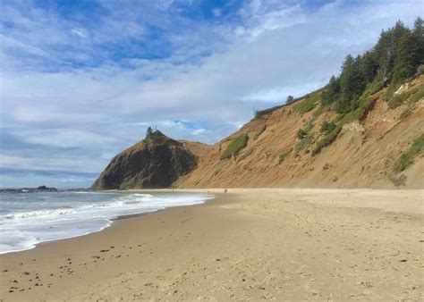 The Beach At Roads End Recreation Site In Oregon Is Less Crowded