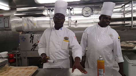 The luxury liner is still considered one of the largest cruise ships in the world alongside its sister ship, oasis of the seas. Tour of the kitchen Galley Allure of the Seas Valentina ...