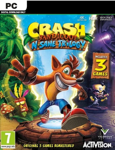 Crash Bandicoot N Sane Trilogy Pc Cdkeys