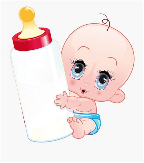 Beb Gestante Shawer Pinterest Babies Clip Art Ⓒ Cartoon Baby Milk