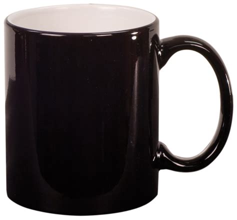 The large coffee mug by elixir glassware has the ideal capacity to pour some delicious coffee. 11 oz. Laserable Ceramic Coffee Mugs 8 ColorsTrophy Trolley