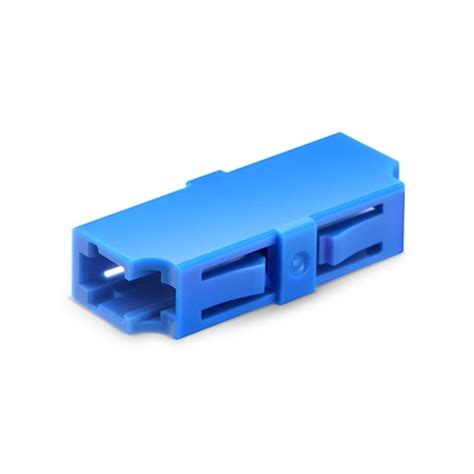 Lcupc To Lcupc Simplex Single Mode Plastic Fiber Optic Adapter