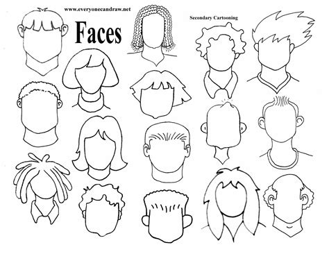 How To Draw Cartoon Faces Funny Face Drawings Cartoon Drawings