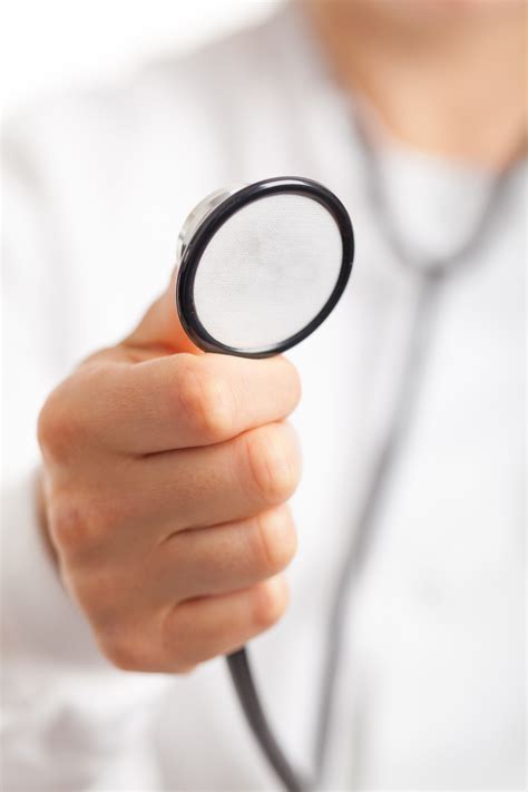 Stethoscope In Hand Free Stock Photo Public Domain Pictures