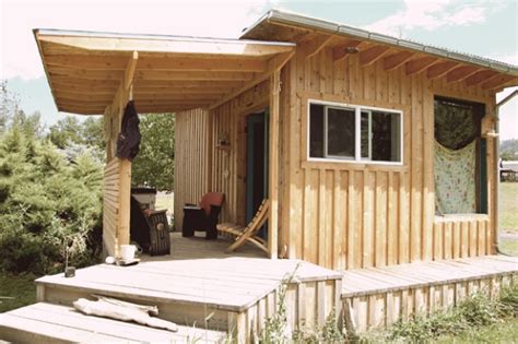 If the tiny house is built on a permanent foundation, the cbc will apply. Couple Build DIY Reclaimed Off Grid Tiny Cabin for $7k