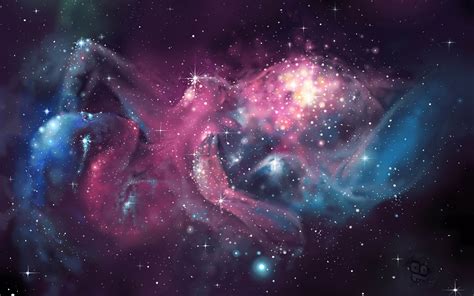 Hd Wallpaper Space Star Nebula The Birth Of The Universe