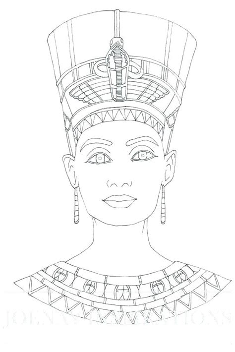 Cleopatra Coloring Page at GetDrawings | Free download