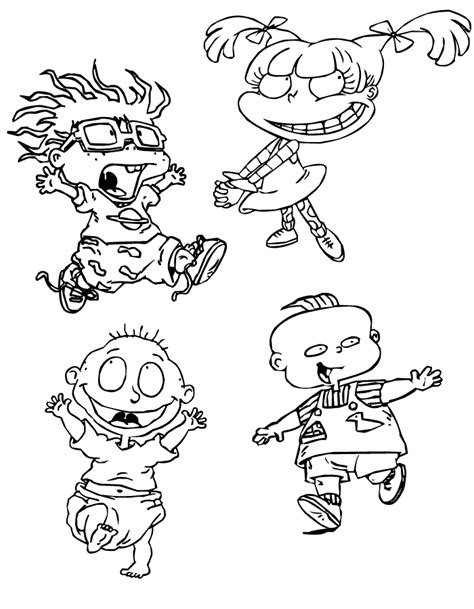 Nick jr character coloring pages. Coloring Pages For Girls: Nickelodeon Coloring Pages