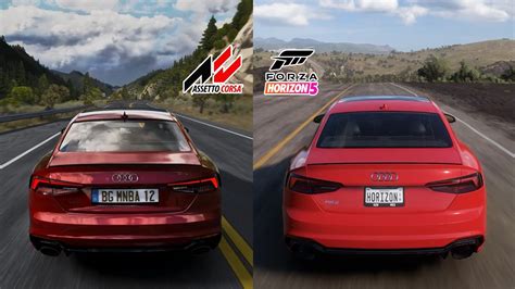 Forza Horizon Vs Assetto Corsa Audi Rs Youtube