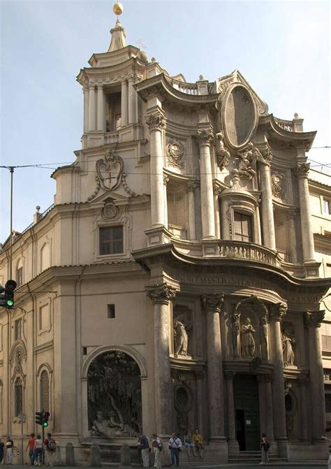 Borromini - San Carlo alle Quattro Fontane, Roma | Roma, Architettura