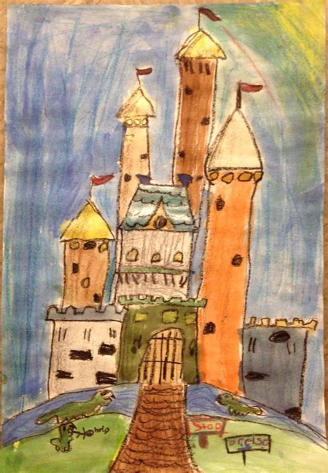 I Have Been Drawing Castles With The Students This Week They Trace