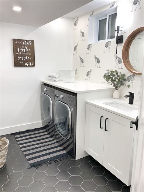 Small Bathroom And Laundry Room Combo Designs