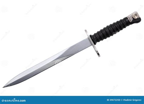 Steel Arms Bayonet Knife Army Weapons Dagger Stock Photo Image Of