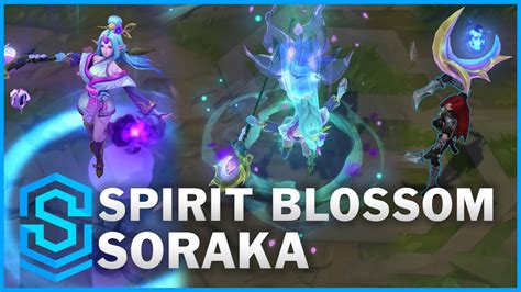 Spirit Blossom Soraka Skin Spotlight Pre Release League Of Legends