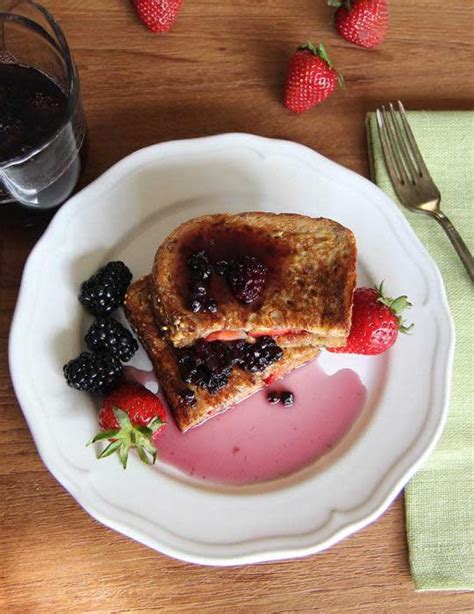 Peanut Butter And Jelly French Toast Recipe From Hilah Cooking