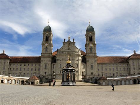 Kloster Einsiedeln Abbaye Deinsiedeln Attractions De Zurich