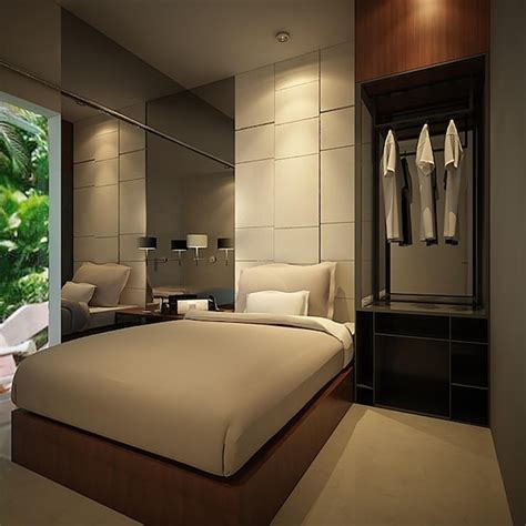 Premium Photo Simple And Deluxe Bedroom Interior Design