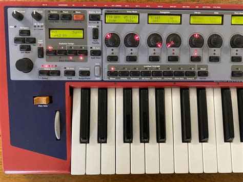 Matrixsynth Nord Modular G2 Keyboard And Voice Expansion Sn Md10987 W