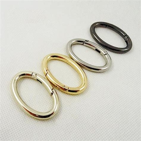 Purse Clasp Oval Snap Clasp Bags Clasp Spring Ring Clasp