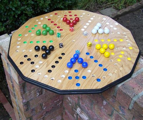 Board Game Similar To Aggravation W Marbles And Dice Made In Etsy