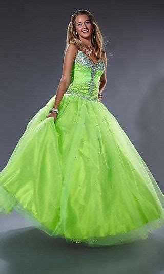5modern Neon Green Prom Dresses Kubesinsanity