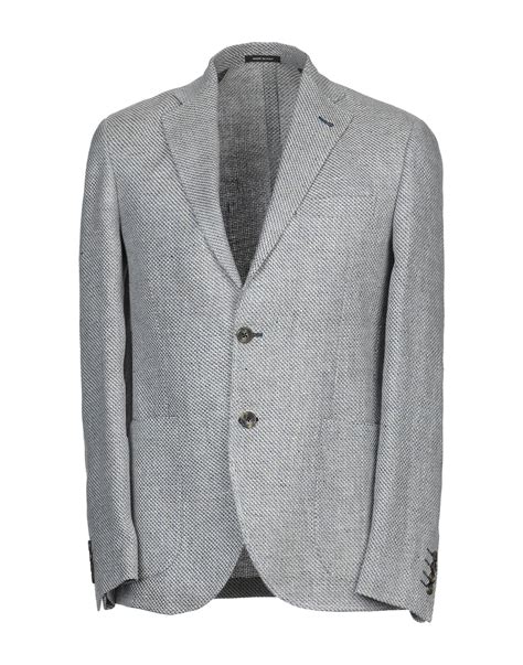 Emanuel Ungaro Linen Blazer In Ivory White For Men Lyst