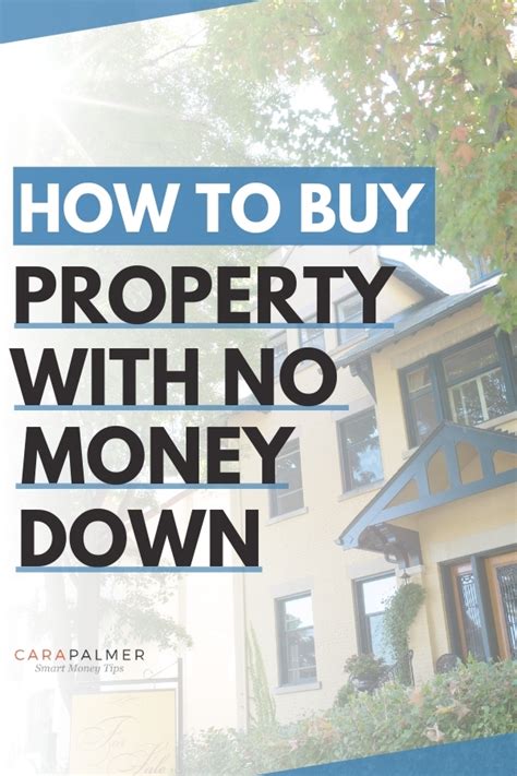 How To Buy A House With No Money Down Tips And Strategies Buying